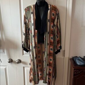Vintage 100% Rayon Kimono